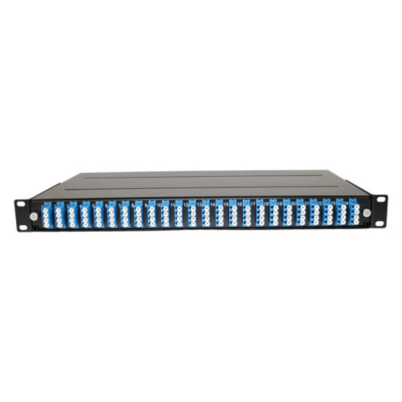 Image of Cablenet Cablenet Loaded Fibre Patch Panel OS2 96 Fibre - 24 x LC Quad XXFLPP96LC9