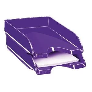Image of CEP Pro Gloss Letter Tray Purple 200GPURPLE