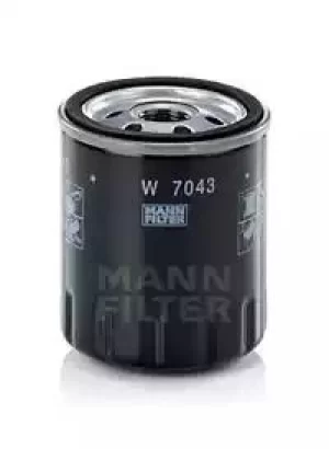 Image of Oil Filter W7043 By Mann