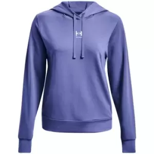Image of Under Armour Armour Rival Terry OTH Hoodie Womens - Blue