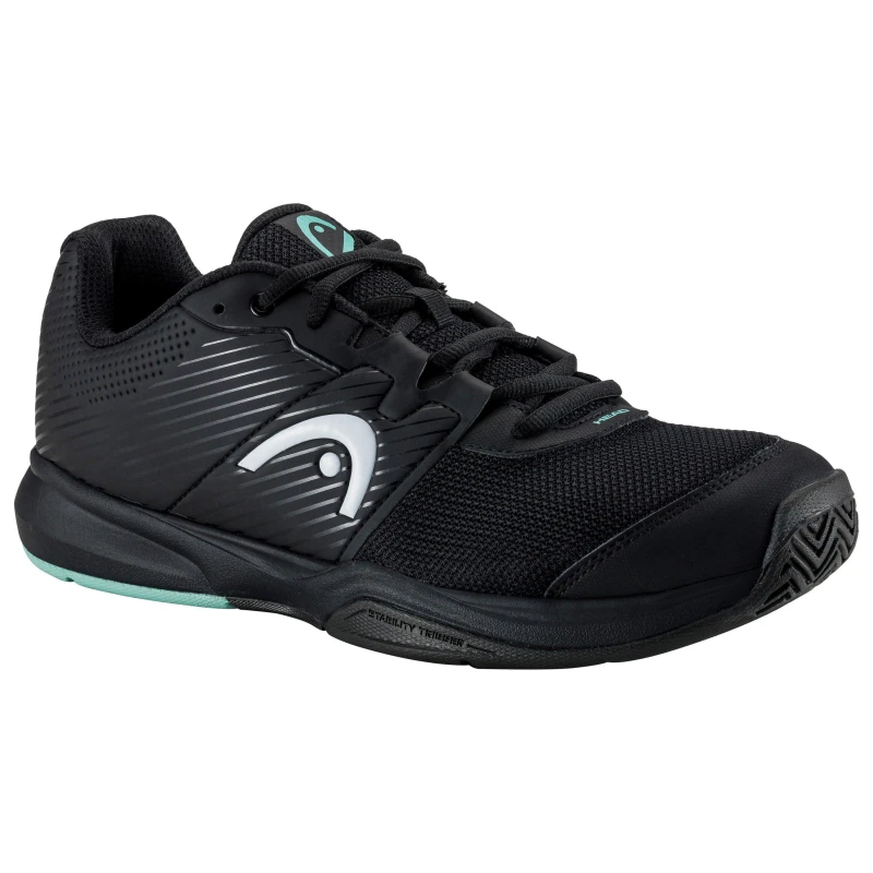 Image of Head Revolt Court Mens Tennis / Padel shoes Black Teal male 7 (41)