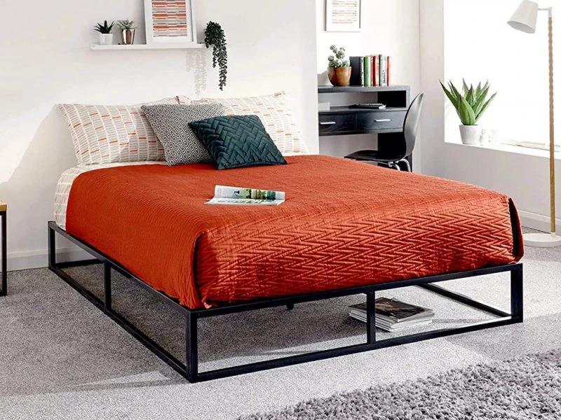 Image of GFW Loft Platform 4ft6 Double Metal Bed Frame