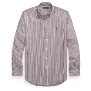 Image of Polo Ralph Lauren Stripe Pop Shirt - Purple