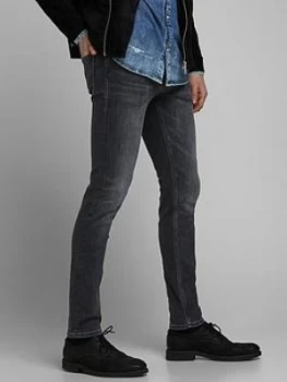 Image of Jack & Jones Glenn Skinny Fit Jeans -Washed Black