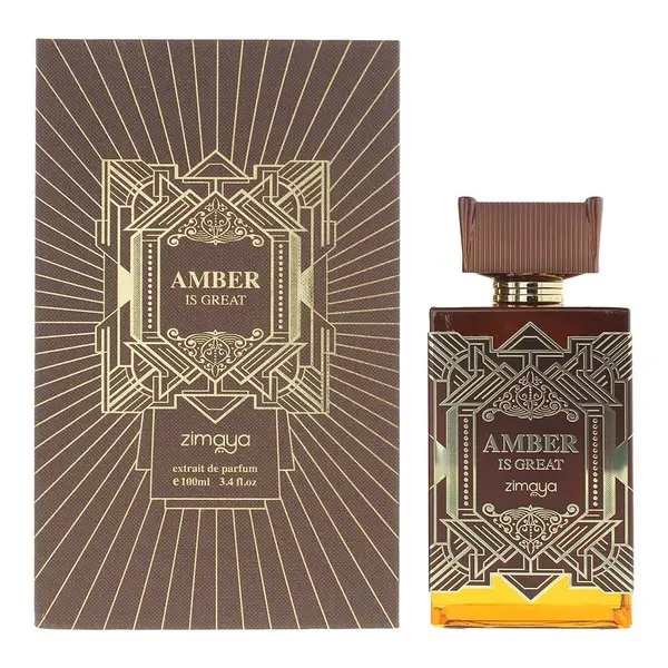 Image of Afnan Zimaya Amber Is Great Extrait De Parfum 100ml