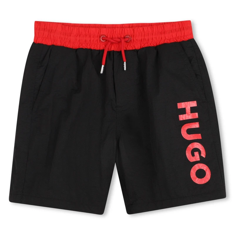 Image of Hugo Swim Short Jn62 Black 09B male 6Y