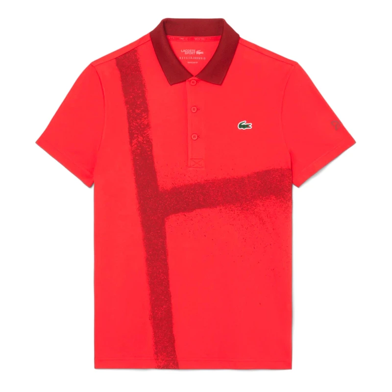 Image of Lacoste Novak Djokovic Polo Shirt Red male M