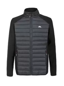 Image of Trespass Saunter Hybrid Jacket - Black, Size S, Men