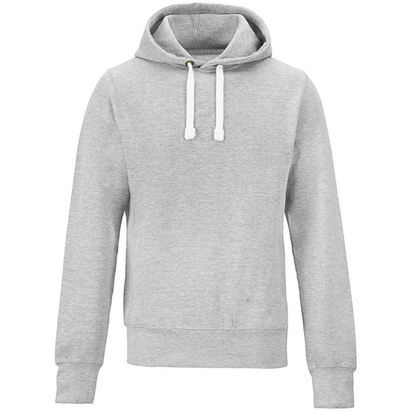 Image of AWDis AWDis Men Chunky Heather Hoodie in Grey Size: X-Small Grey XS Male 5063527486639