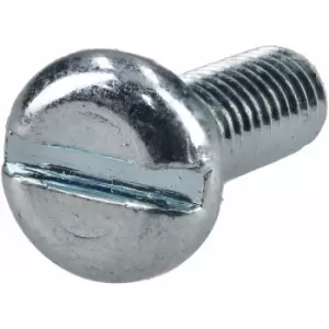 Image of R-tech - 337019 Slotted Pan Head Machine Screws bzp M4 12mm - Pack Of 100