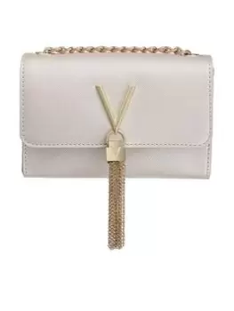 Image of Valentino Bags Valentino Divina Sa With Gold Satchel -platinum Gold, Women