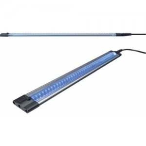 Image of KnightsBridge 3W LED IP20 UltraThin Linear Under Cabinet Link Light 300mm - Blue
