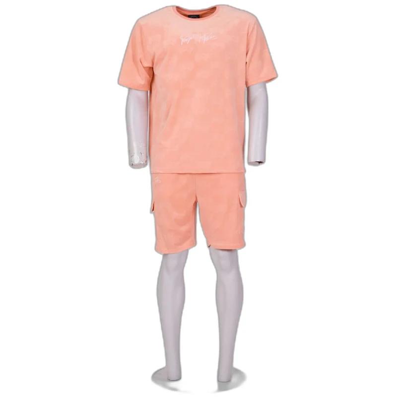 Image of Project X Paris Velvet shorts Project X Paris Gaufre Rose Male XS