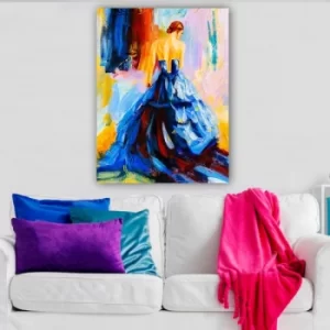 Image of 394574071_70100 Multicolor Decorative Canvas Painting