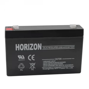 Image of Horizon 6V 7Ah Lead Acid Alarm Battery
