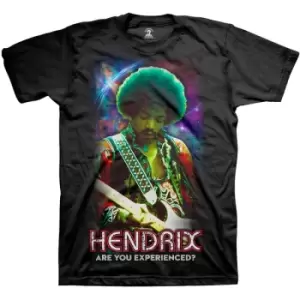 Image of Jimi Hendrix - Cosmic Unisex XX-Large T-Shirt - Black