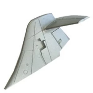 Image of Fms F104 Starfighter Tail Wing (Silver)