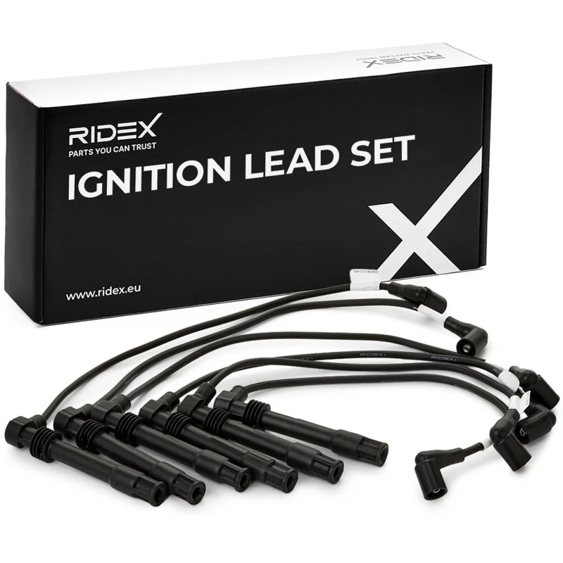 Image of RIDEX 685I0005 Ignition Lead Set Number of circuits: 6 Ignition Cable Kit (685)