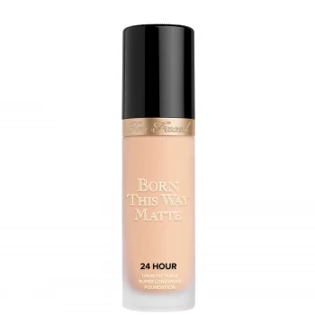 Image of Too Faced Born This Way Matte 24 Hour Long-Wear Foundation 30ml (Various Shades) - Seashell
