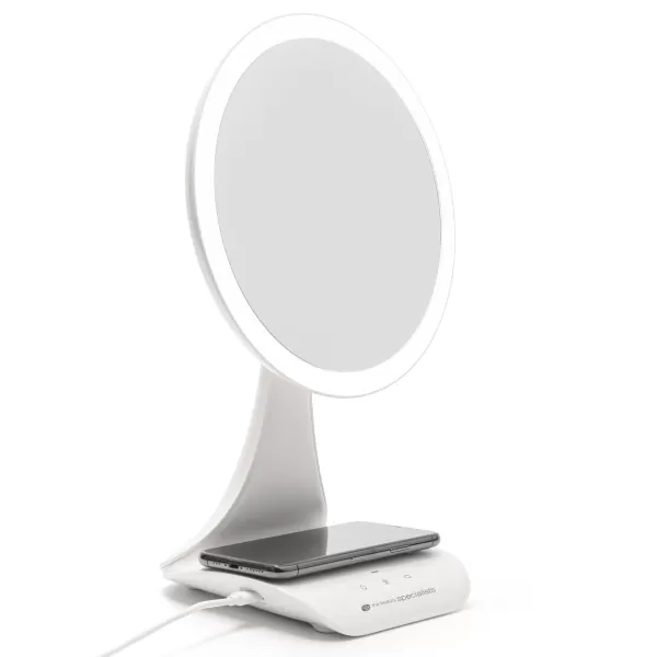 Image of Rio 5 x Magnification LED Makeup Mirror with Wireless Charging Station