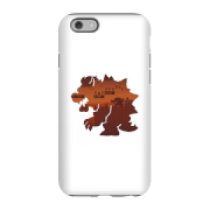 Image of Nintendo Super Mario Bowser Silhouette Phone Case - iPhone 6 - Tough Case - Gloss
