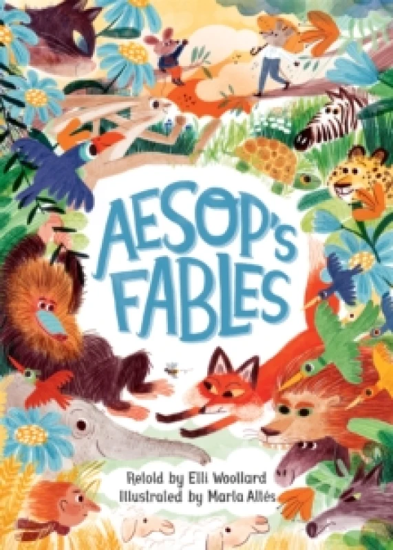 Image of Elli Woollard Aesop's Fables, Retold by Elli Woollard Book Multi unisex