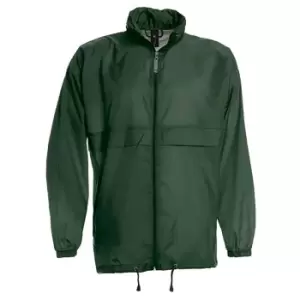 Image of B&C Sirocco Mens Lightweight Jacket / Mens Outer Jackets (L) (Bottle Green)
