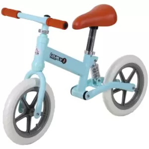 Image of Reiten Kids Balance Bike with Low Slung Metal Frame & Non Slip Tyres - Blue