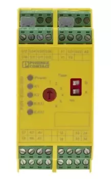 Image of Phoenix Contact 24 V dc Safety Relay - Dual Channel With 6 Safety Contacts