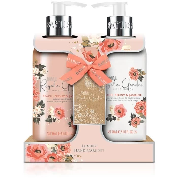 Image of Baylis & Harding Royale Garden Peach, Peony & Jasmine Gift Set (for Hands and Body)