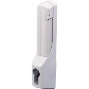 Image of Comfort handle for half cylindrical rails Grey RAL 7035 Ritta