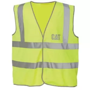 Image of Printed Hi-vis Vest PPE Yellow Large