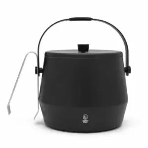 Image of Leopold Vienna Ice Bucket Double Walled In Black Matt Finish