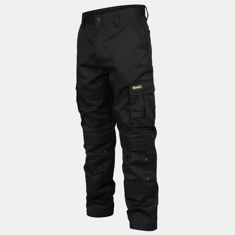 Image of Bench Bench Men Black Toronto Cargo Trouser Size: 34R Black 34R Male 5055201326454