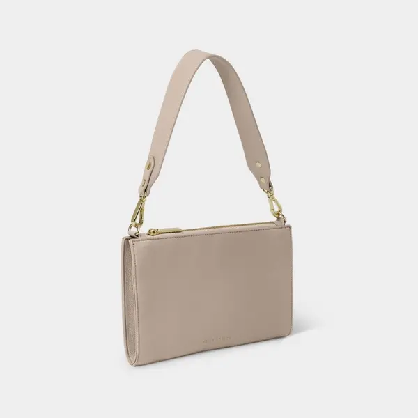 Image of Katie Loxton Taupe Reya Bag KLB3104