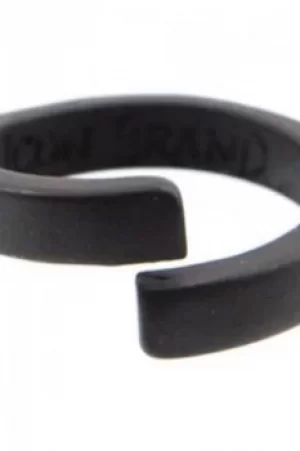 Image of Icon Brand Jewellery Collider Ring Size Medium JEWEL P1094-R-BLK-MED