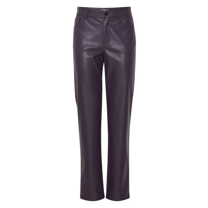 Image of b.Young Womens straight Trousers b.young Dafany Noir Female 36