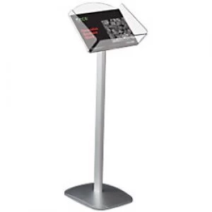 Image of Stewart Superior Brochure Stand DBSA4P Aluminium Silver 1,000 x 220 x 330 mm