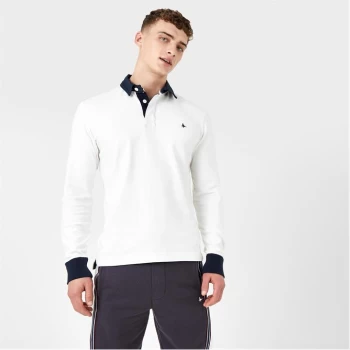 Image of Jack Wills Alderley Rugby Shirt - Vintage White
