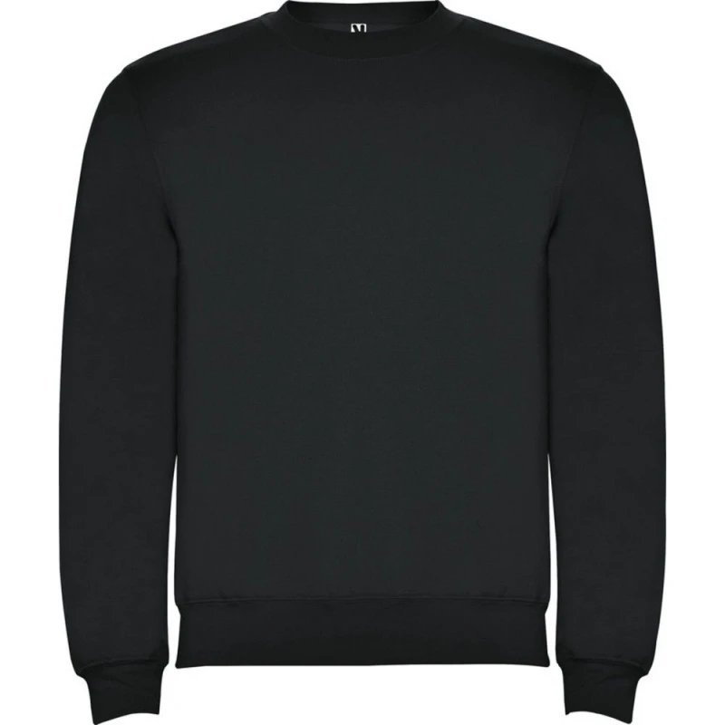 Image of ROLY ROLY Men Clasica Crew Neck Sweatshirt in Jet Black Size: X-Small Jet Black XS Male 5063750603094