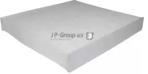 Image of JP GROUP Pollen filter JP GROUP 1128104700 Filter, interior air,Cabin filter VW,AUDI,SKODA,Golf VII Schragheck (5G1, BQ1, BE1, BE2)