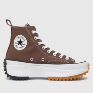 Image of Converse Run Star Hike Platform, Squirrel/Black/White, size: 2+, Female, Trainers, A03061C