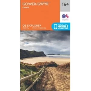 Image of Gower, Llanelli by Ordnance Survey (Sheet map, folded, 2015)