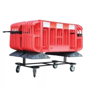 Image of Crowd Control Barrier Trolley