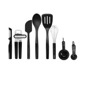 Image of KitchenAid Tool and Gadget Set of 15 Pieces - Black