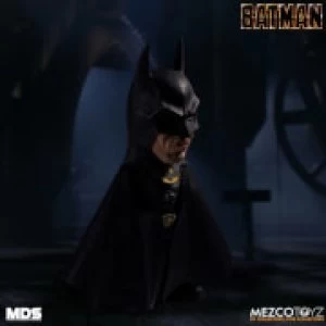 Image of Mezco Batman MDS Deluxe Batman (1989) 15cm Action Figure