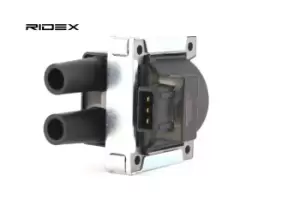 Image of RIDEX Ignition coil 689C0088 Coil pack,Ignition coil pack RENAULT,SEAT,MEGANE III Coupe (DZ0/1_),MEGANE Scenic (JA0/1_),ESPACE III (JE0_)