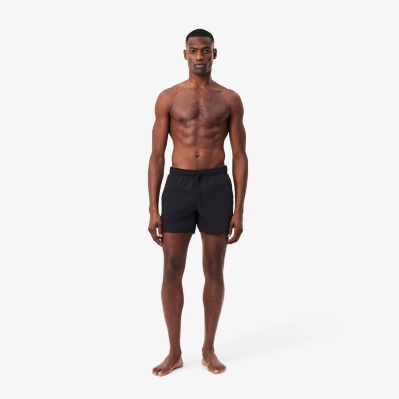 Image of Lacoste Lacoste Taff Swim Shorts Mens - Black L