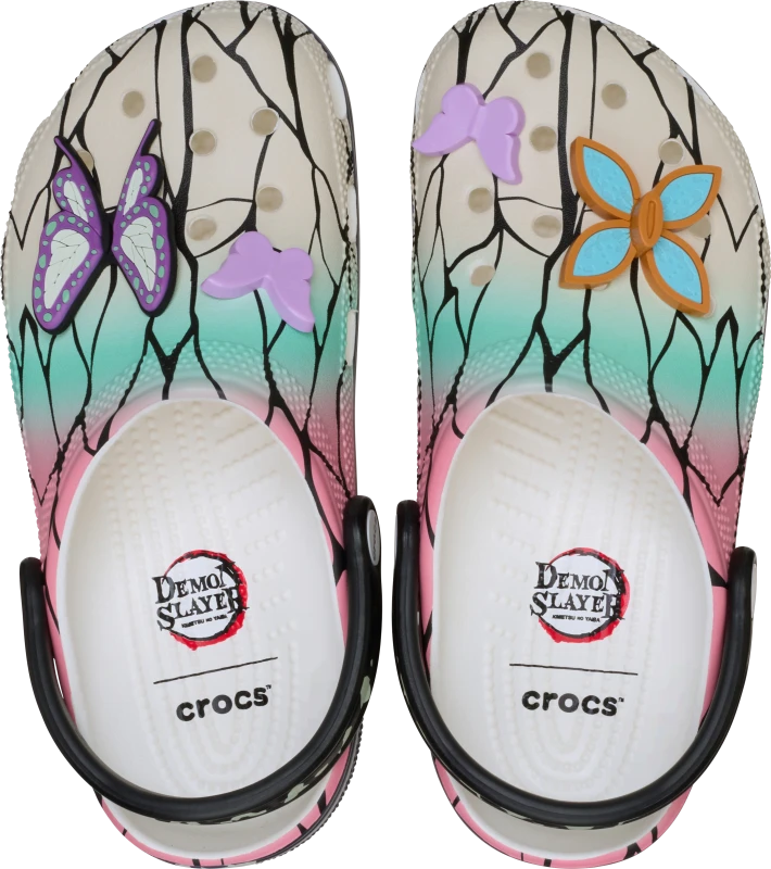 Image of Crocs Unisex Demon Slayer Shinobu Classic Clogs Multi M10
