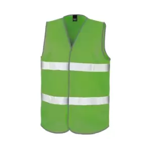 Image of Result Adults Unisex Safeguard Enhance Visibility Vest (L/XL) (Lime)